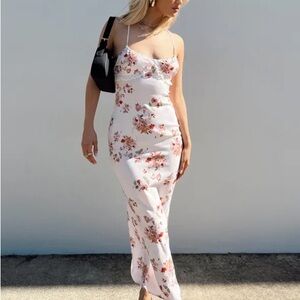 princess polly pink floral maxi dress
